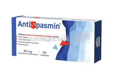 Antispasmin 40 mg 20 comprimate