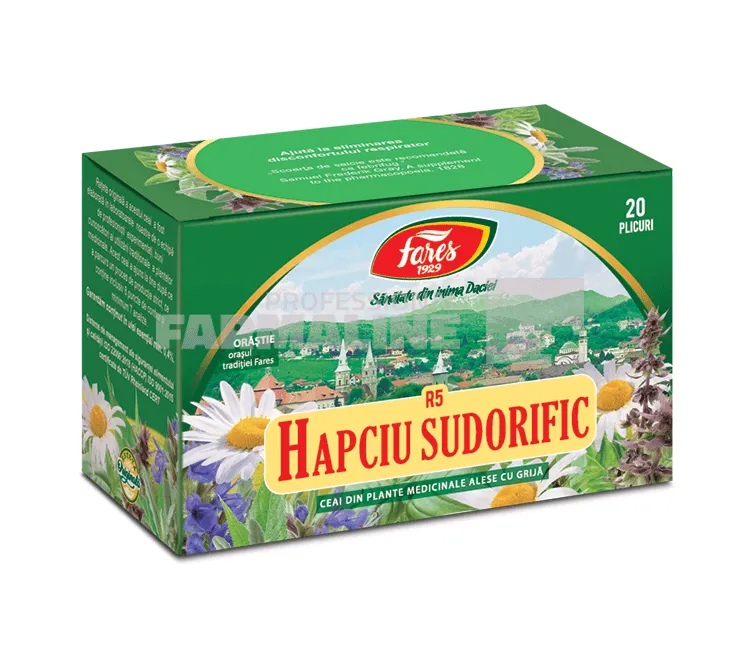 Fares Ceai Hapciu Stare de bine 20 plicuri