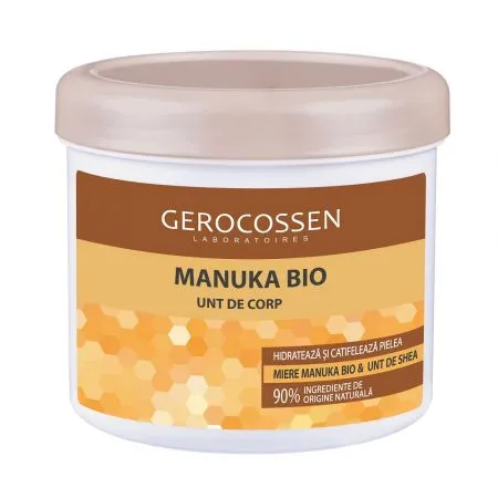 Unt de corp cu miere Manuka Bio, 450 ml, Gerocossen