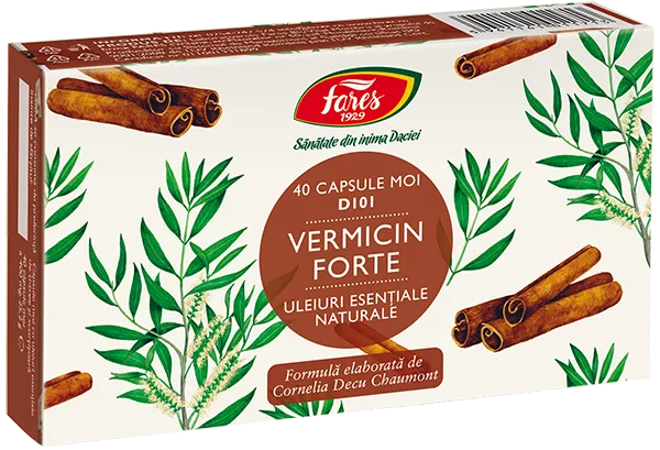 FARES VERMICIN FORTE X 40 CAPSULE MOI