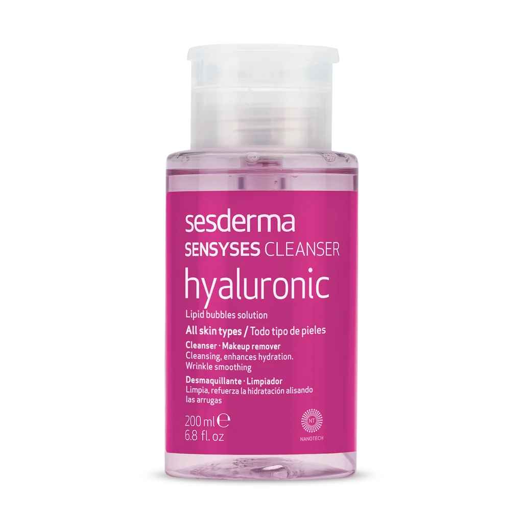 Lotiune pentru curatarea tenului Sesnyses Hyaluronic, 200 ml, Sesderma