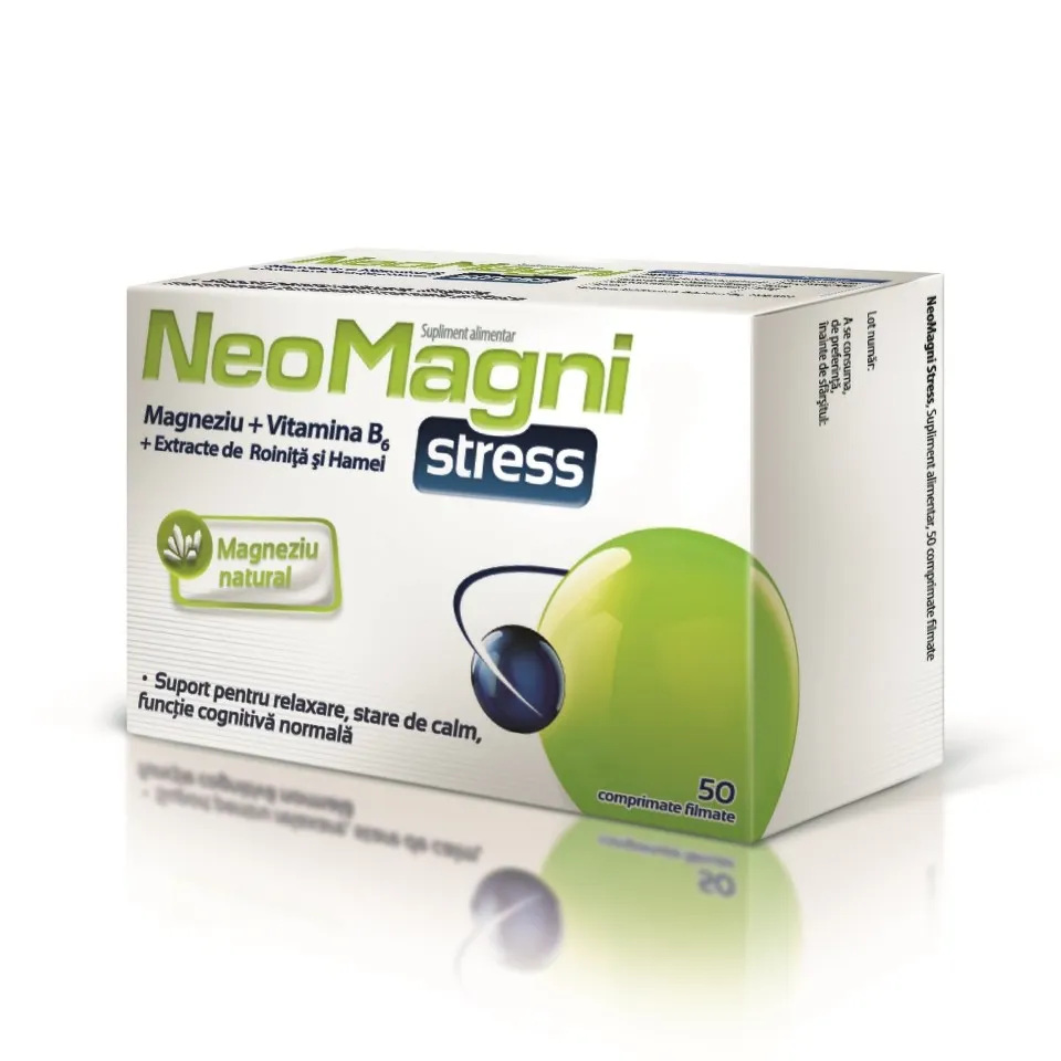 NEOMAGNI STRESS 50 COMPRIMATE FILMATE