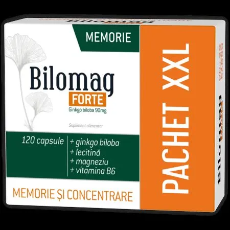 Bilomag forte memorie, 120 capsule, Zdrovit