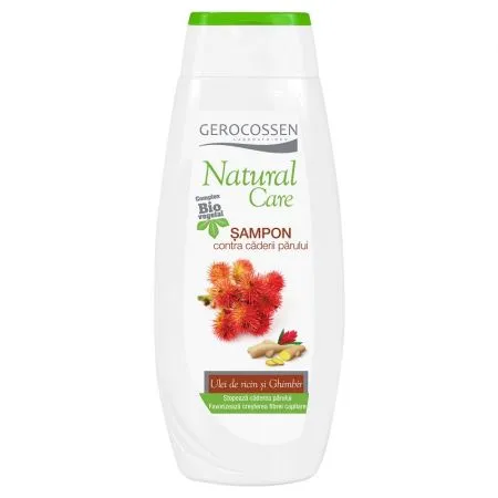 Sampon contra caderii parului Natural Care, 400 ml, Gerocossen