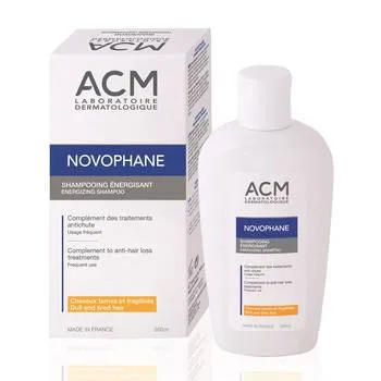 Sampon energizant pentru par fragil Novophane, 200ml, ACM