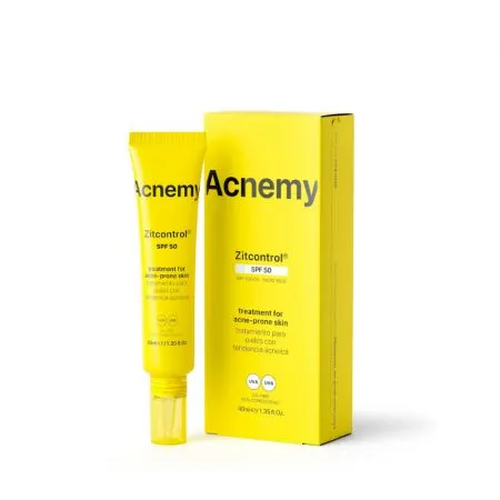 Crema pentru ten acneic cu SPF50 Zitcontrol, 40 ml, Acnemy