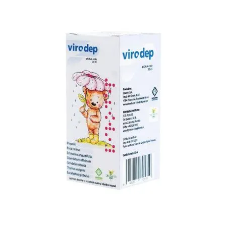 Virodep picaturi orale, 30 ml, Dr. Phyto