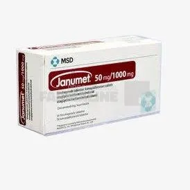 JANUMET 50 mg/1000 mg x 28 COMPR. FILM. 50mg/1000mg MERCK SHARP & DOHME