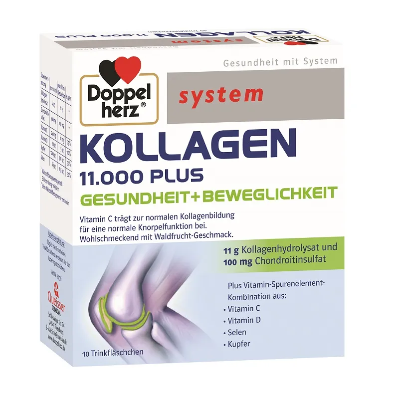 Kollagen 11.000 plus, 10 flacoane x 25 ml, Doppelherz