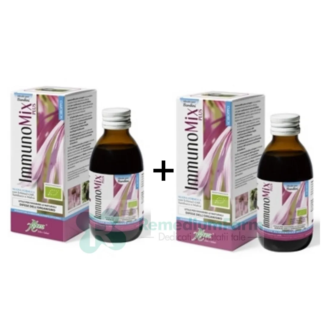 Immunomix Plus sirop pentru copii, 210 g, 1+1 -50% la al doilea produs, Aboca