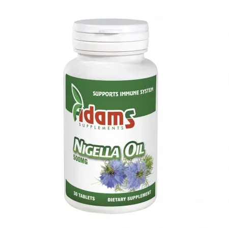 Chimen Negru 500mg, 30 capsule, Adams Vision