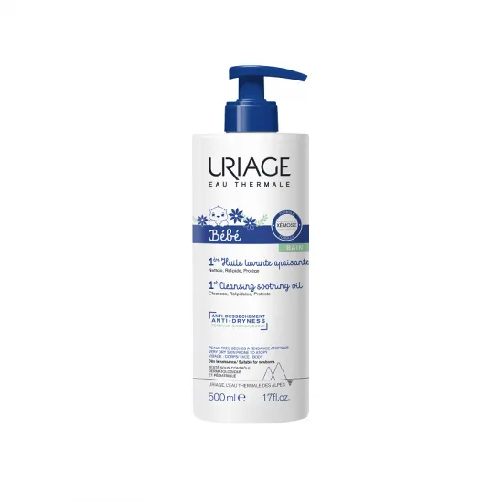 Uriage 1er Bebe Ulei calmant de curatare x 500ml