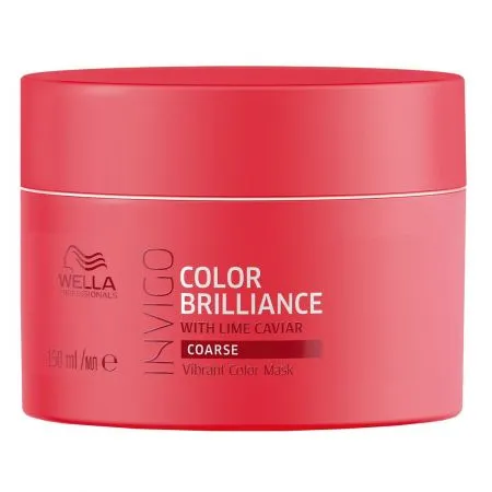 Masca pentru par vopsit Invigo Color Brilliance Coarse, 150 ml, Wella Professionals