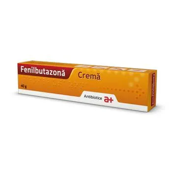 Fenilbutazona crema, 40 g, Antibiotice