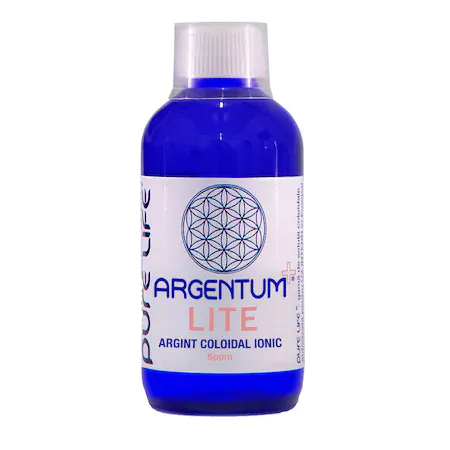 Pure Life Argentum + 5ppm Lite argint coloidal x 240ml