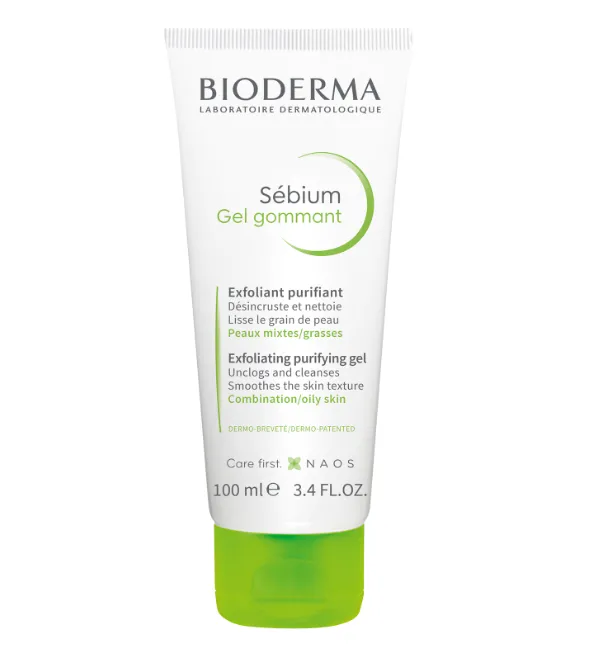 Gel exfoliant Sebium, 100 ml, Bioderma