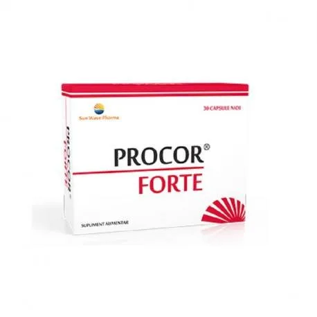Procor Forte protector cardiovascular natural, 30 capsule