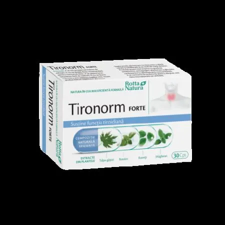 Tironorm Forte, 30 capsule, Rotta Natura