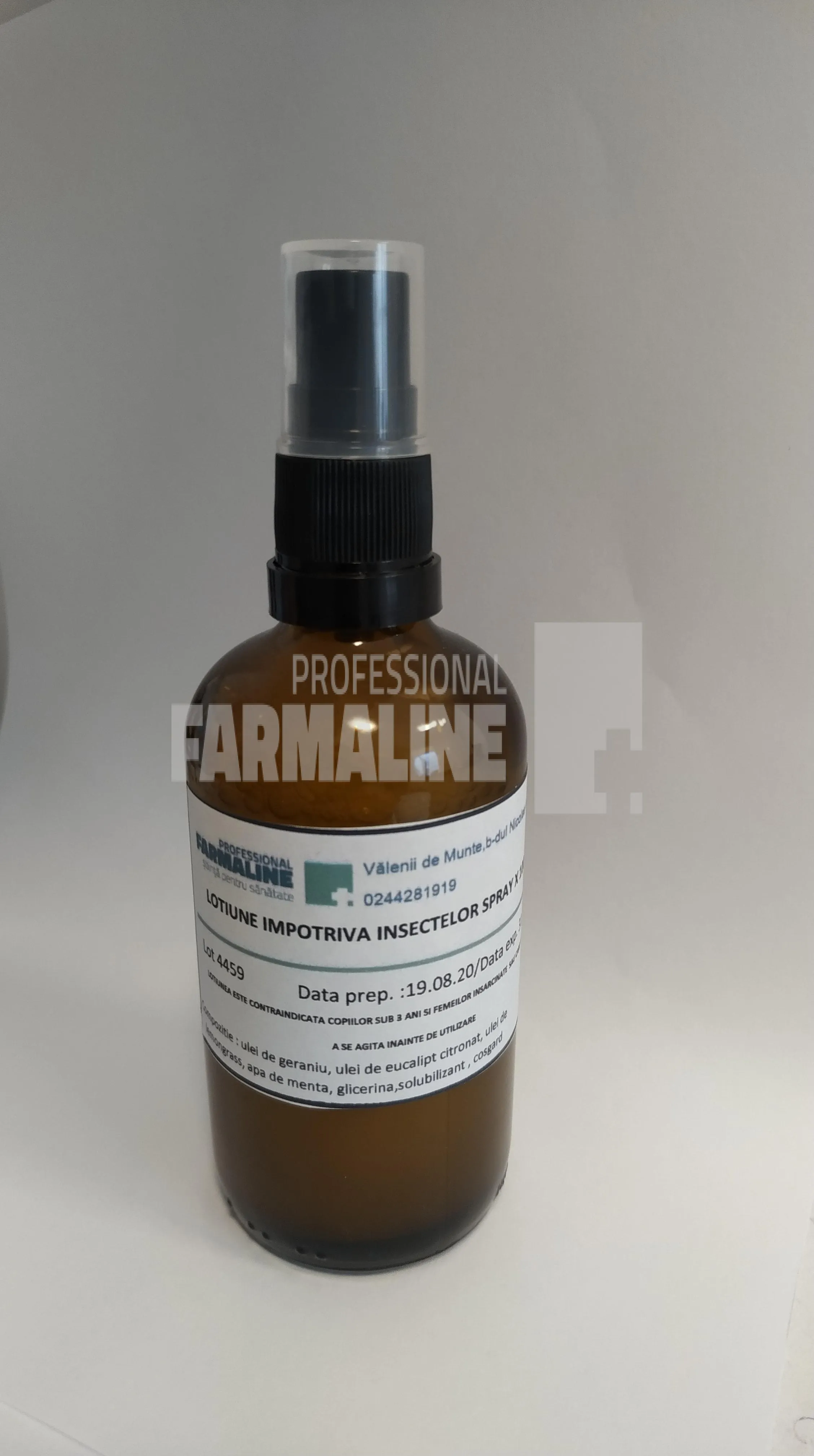 Lotiune impotriva insectelor spray 100 ml