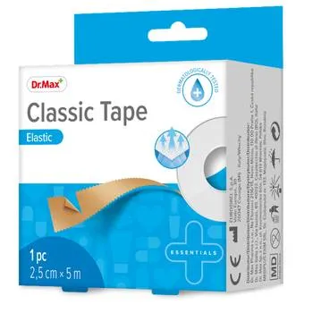 Dr. Max Classic Tape elastic 2,5cmx5m, 1 bucata