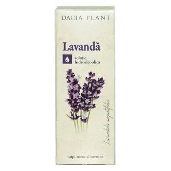 Tinctura lavanda, 50ml, Dacia Plant