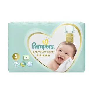 Scutece Premium Care Nr.5 11-16kg, 44 bucati, Pampers