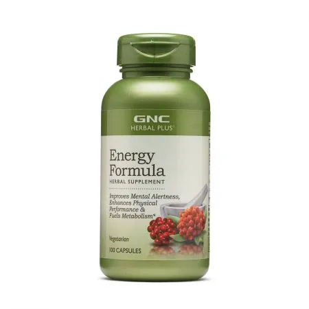 Herbal Plus Formula pentru Energie (184402), 100 capsule, GNC