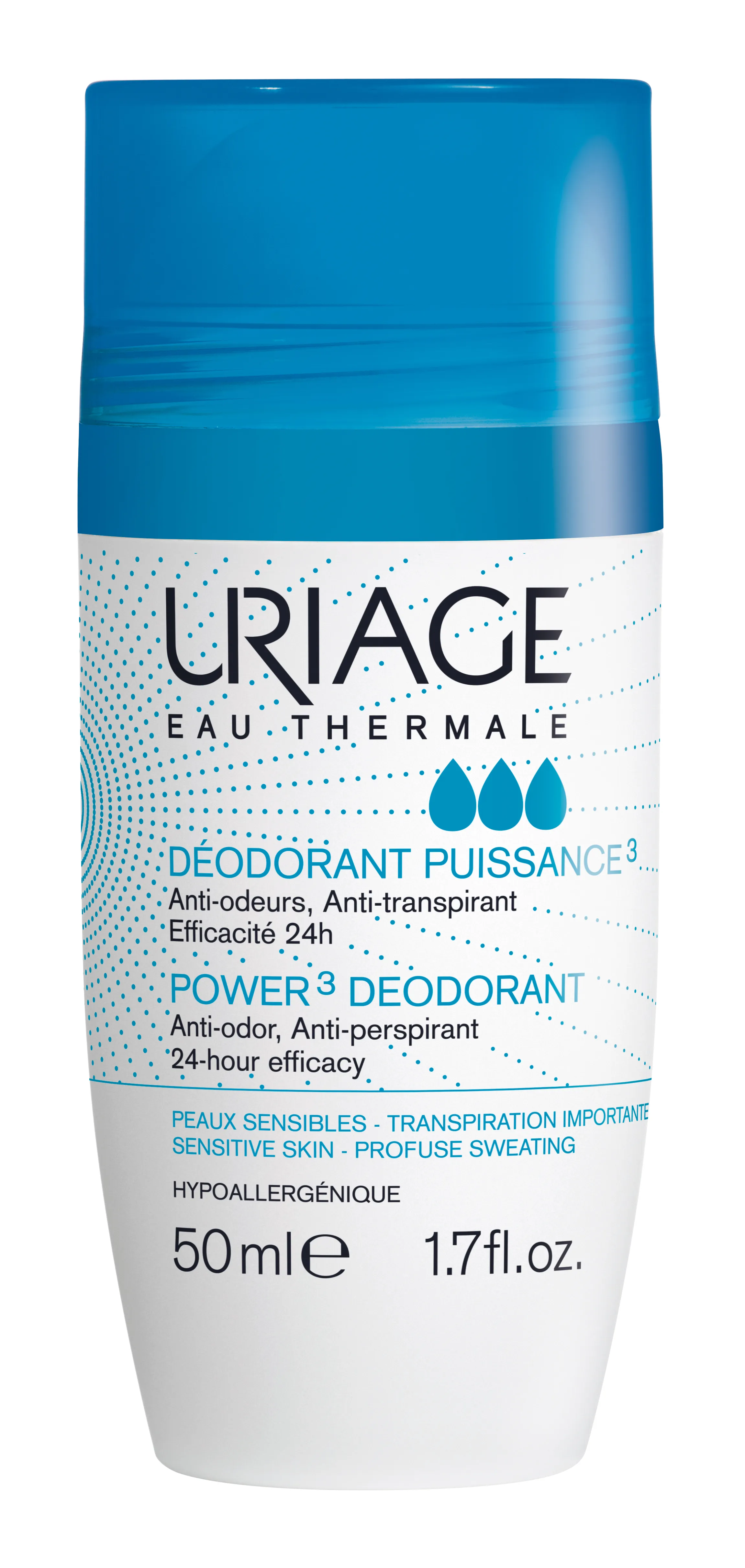 Uriage Deodorant roll-on anti-perspirant 24h 50ml