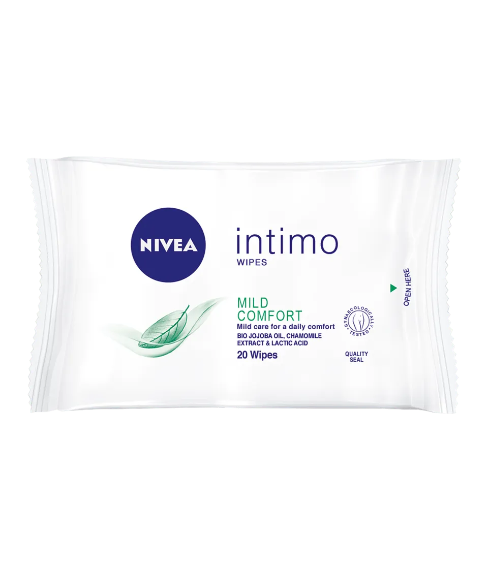 Nivea Servetele Intime Mild x 20 bucati