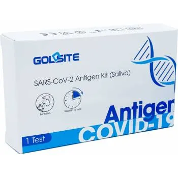 Test rapid antigen saliva COVID19 SARS-COV2, 1 bucata, Goldsite