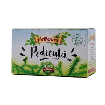 Ceai de pedicuta, 20 plicuri, AdNatura