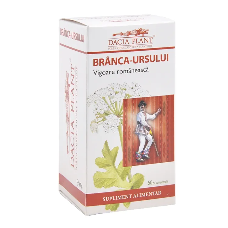 Branca Ursului x 60 comprimate (DaciaPlant)