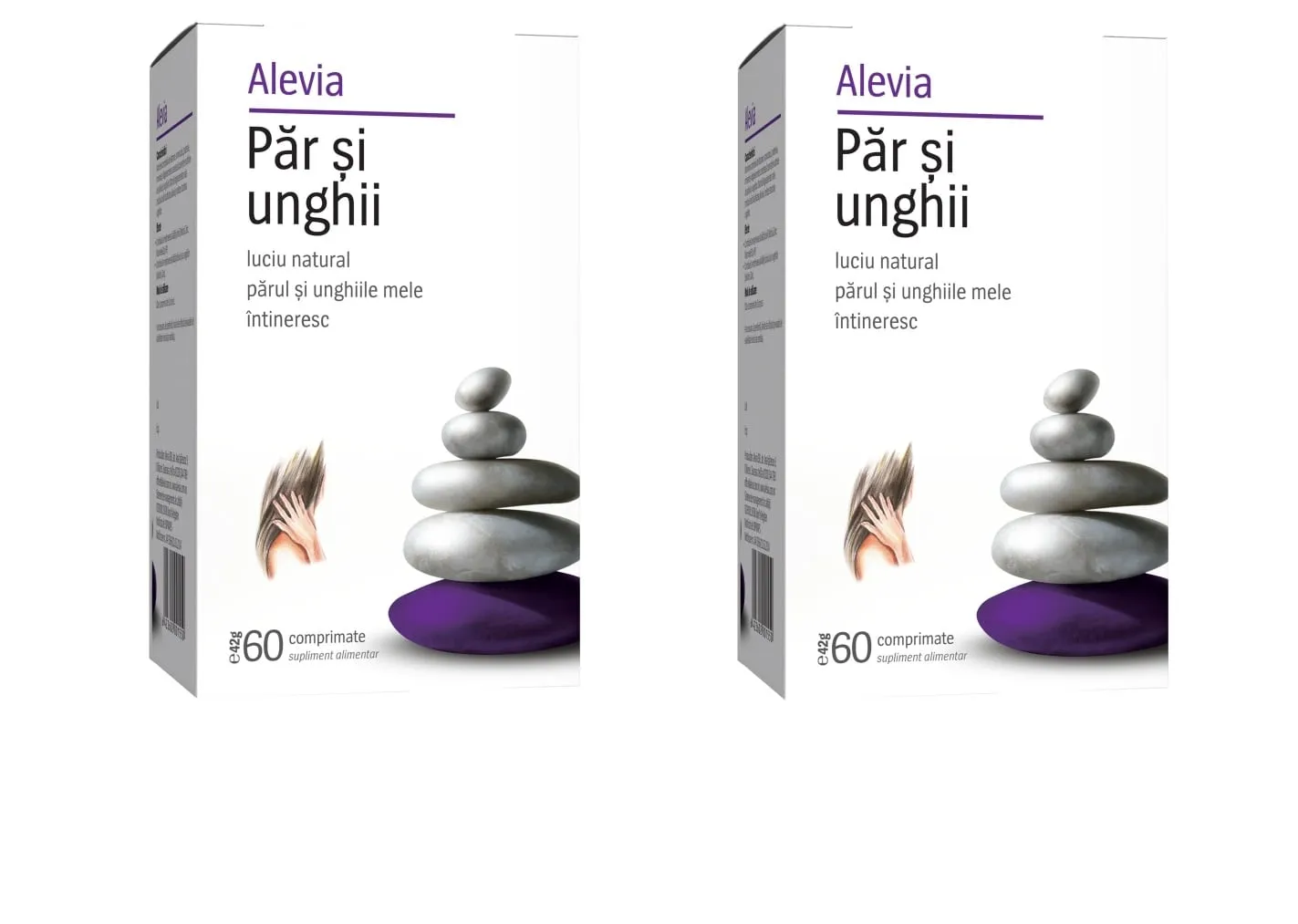 Alevia Pachet Par si unghii 60 comprimate 1 + 1 Gratis