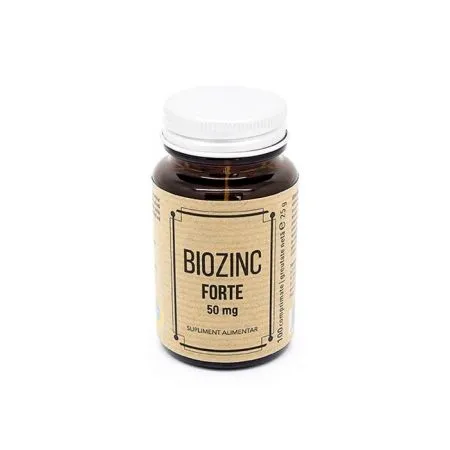 Biozinc Forte 50 mg, 100 comprimate, Remedia