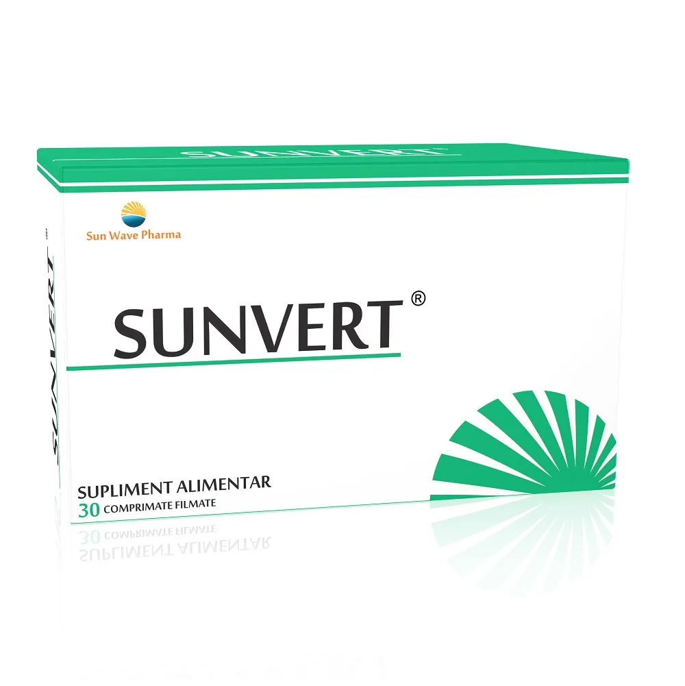 Sunvert, 30 comprimate, Sun Wave