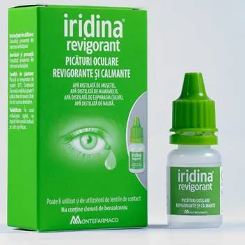 Iridina Revigorant picaturi oft x 10ml