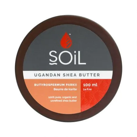 Unt de Shea Pur 100% Organic, 100 ml, SOiL