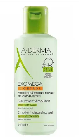 Exomega Control gel spumant 2in1 par si corp, 200 ml, A-Derma