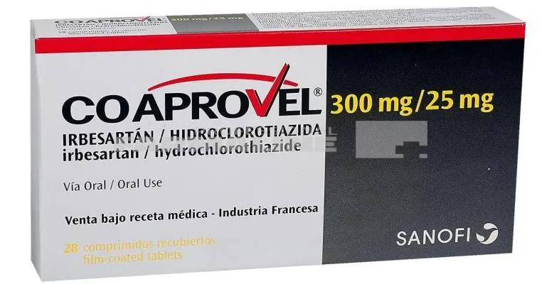 COAPROVEL 300mg/25mg X 28