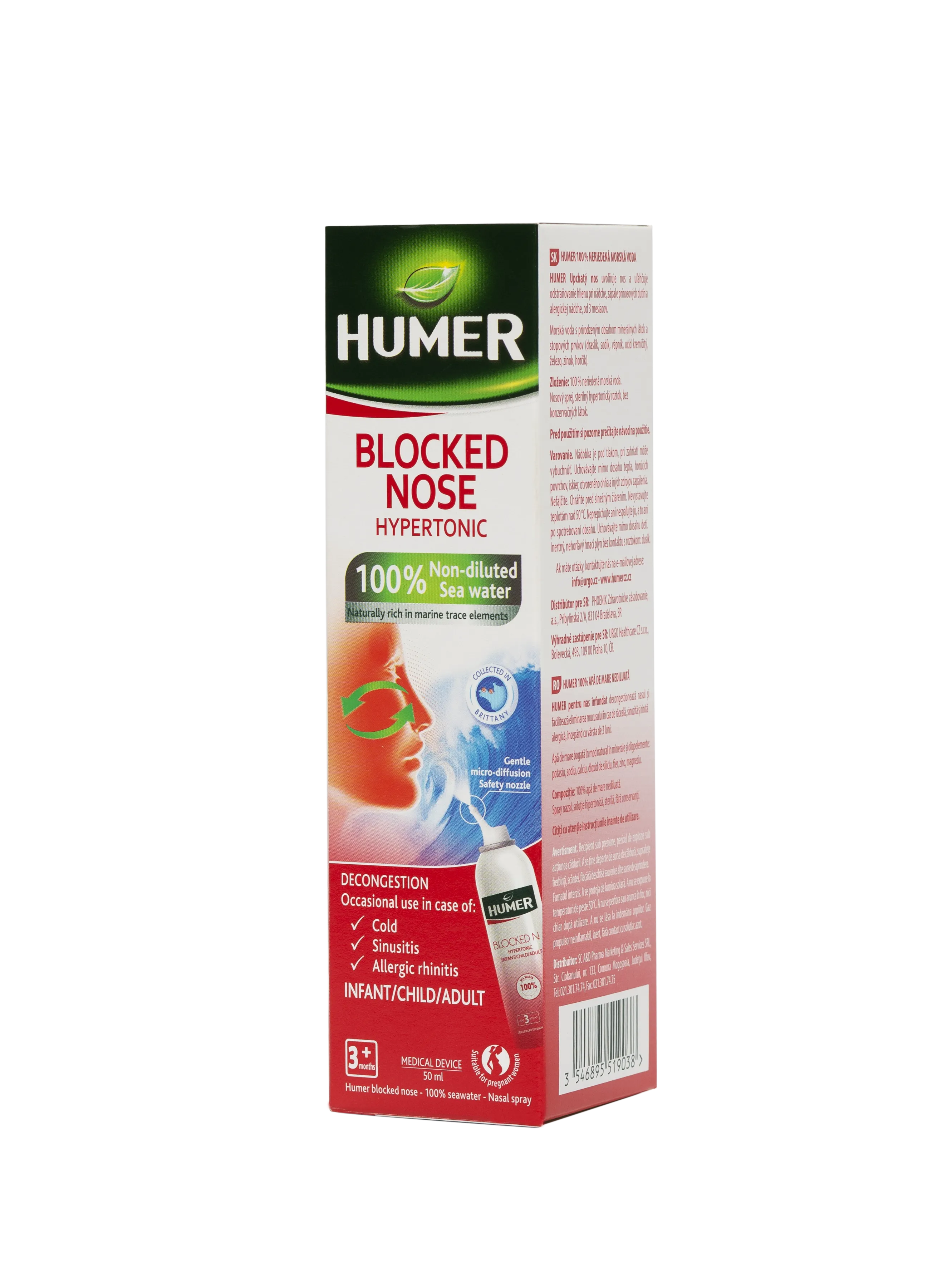 Humer Decongestionant Spray Nazal 50ml