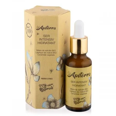 Ser intensiv hidratant Apiterra, 30 ml, Apicola Pastoral Georgescu