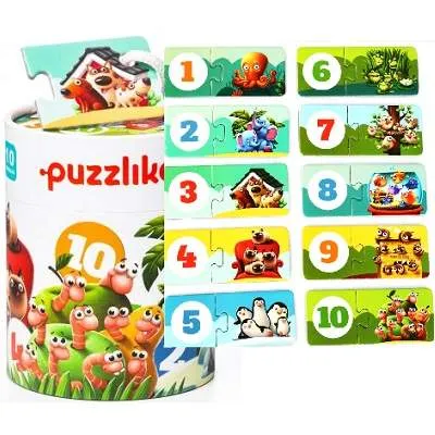 Cubika 13005 Puzzle 3in1 Prietenii mei