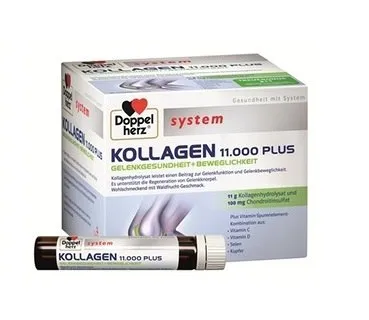 DOPPELHERZ System Kollagen 11000 Plus x 10 flacoane