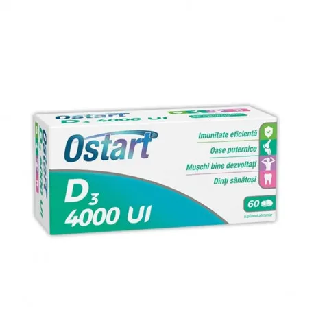 FITERMAN Ostart D3 4000 UI, 60 comprimate