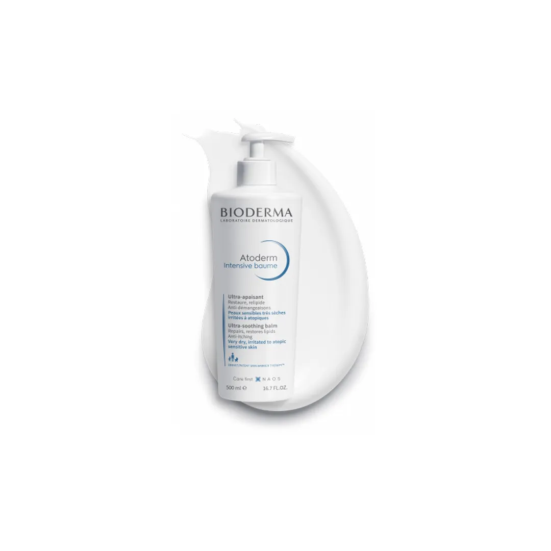 Balsam Intensive Emolient dermo-restructurant si calmant pentru pielea atopica, 500 ml, Bioderma