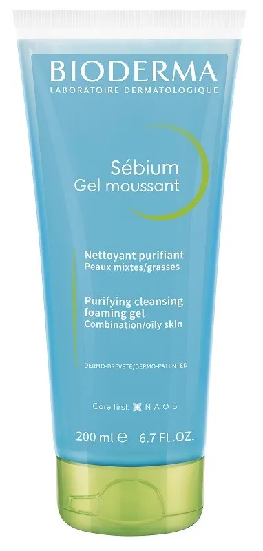 BIODERMA SEBIUM GEL SPUMANT TUB 200ML