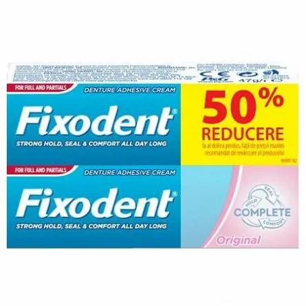 Fixodent Complet Original Duo Pack