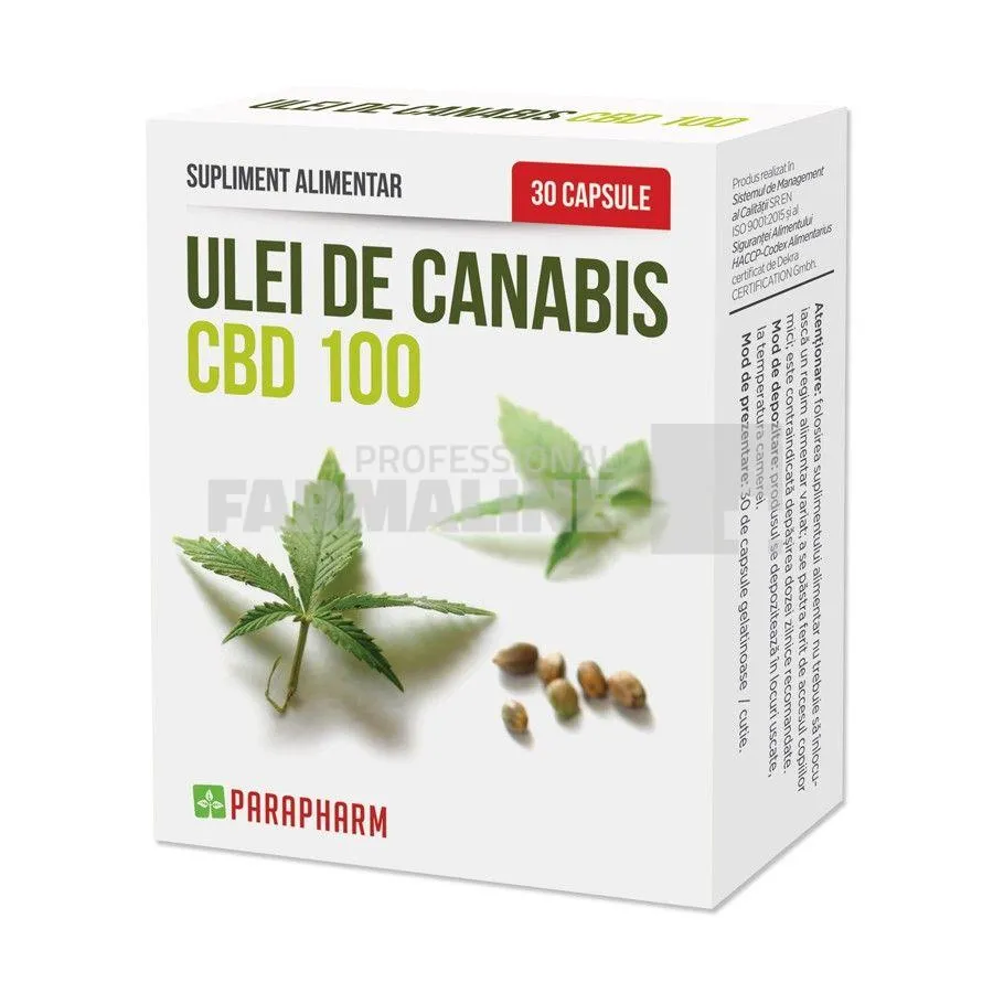 Ulei de canabis 30 capsule