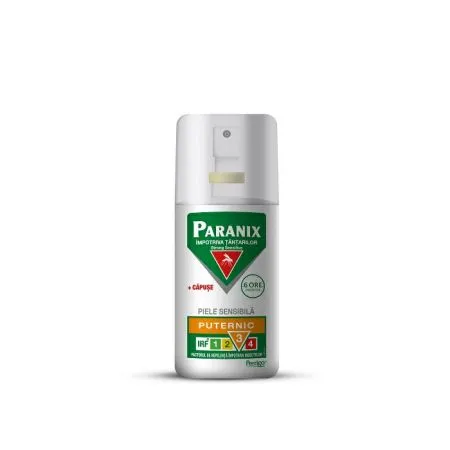 Spray impotriva tantarilor Strong Sensitive Paranix, 75ml, Omega Pharma