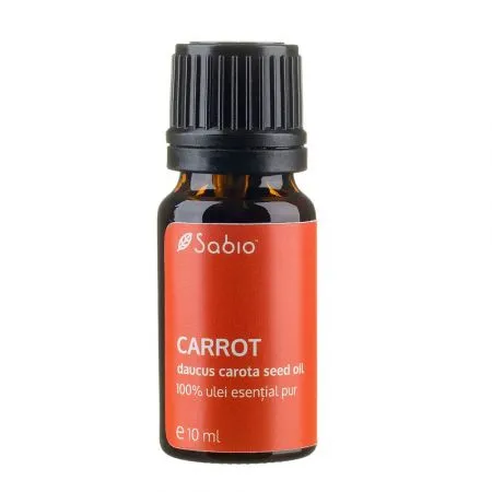 Ulei esential pur Carrot, 10ml, Sabio